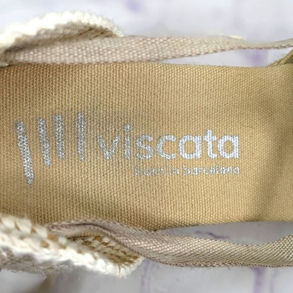 Viscata Gava Canvas Espadrille Wedges - Picture 9 of 12